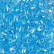 Miyuki long Magatama beads 4x7mm - Pale aqua ab LMA-260
